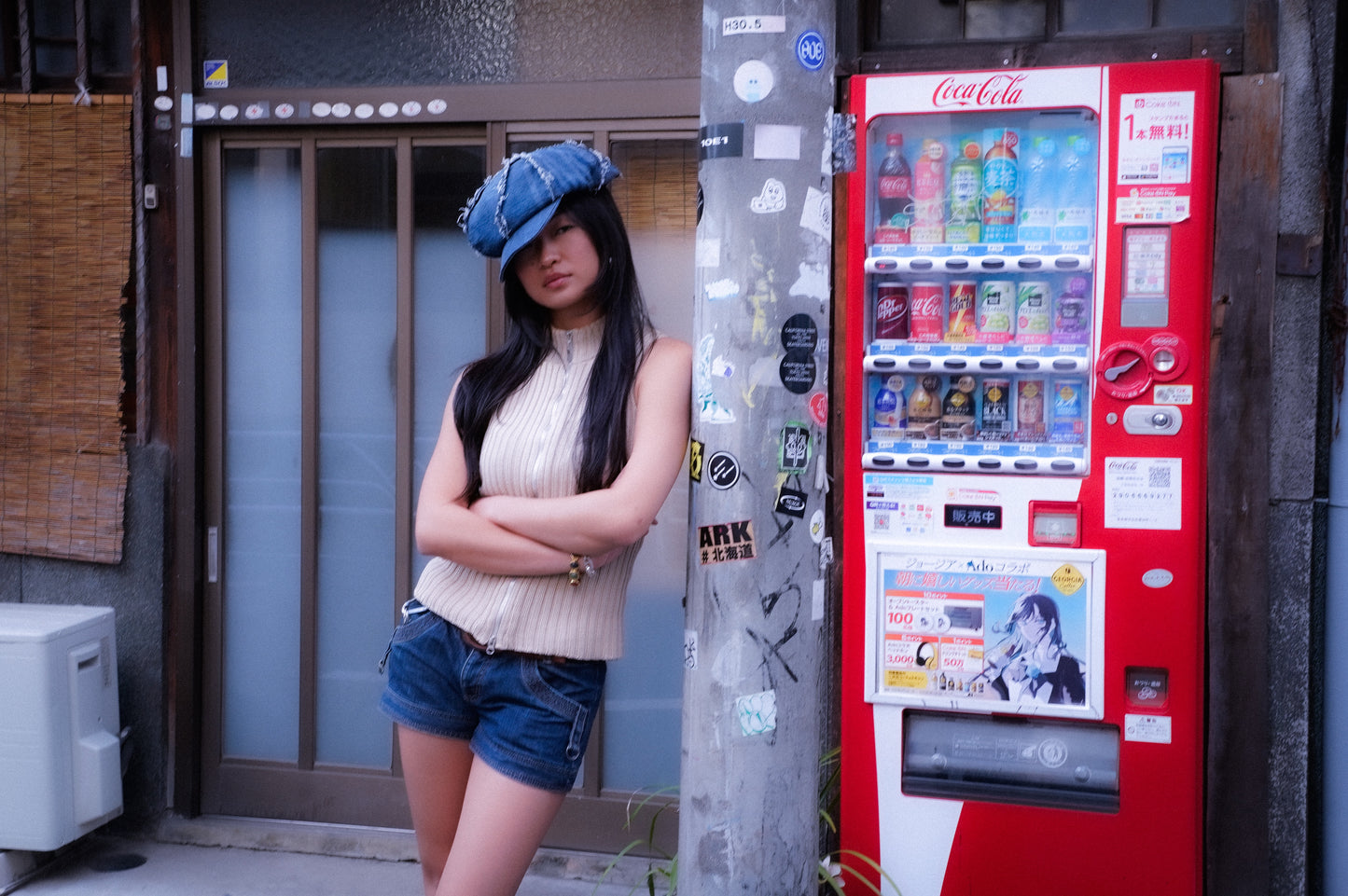 Casket Hat MId Blue Denim